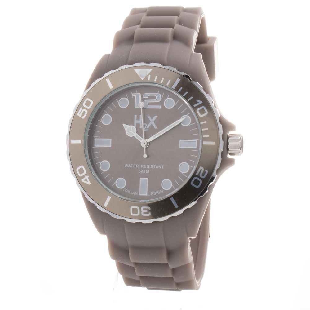Haurex Graue Gummi Uhr