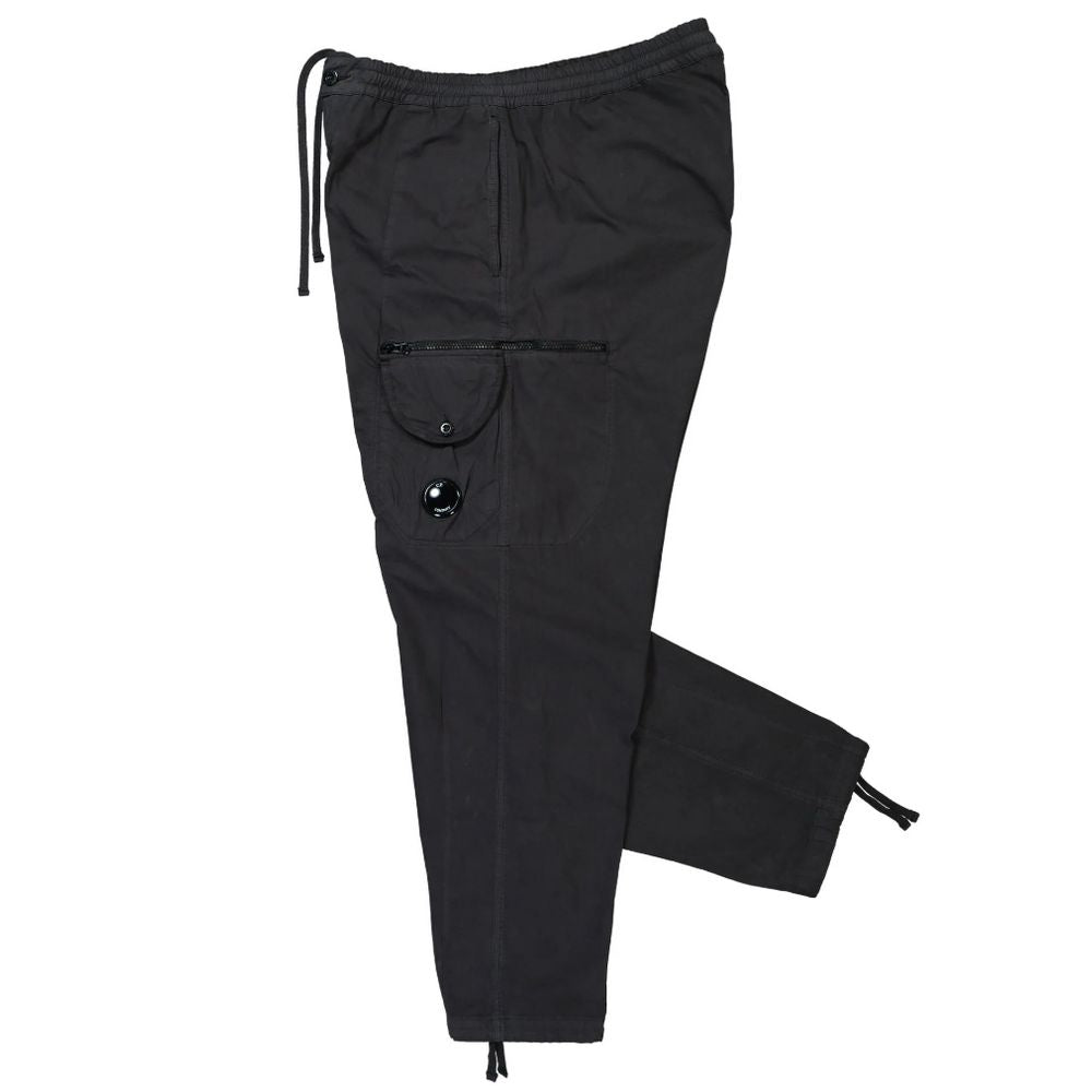 C.P. Company Schwarze Baumwolljeans & hose