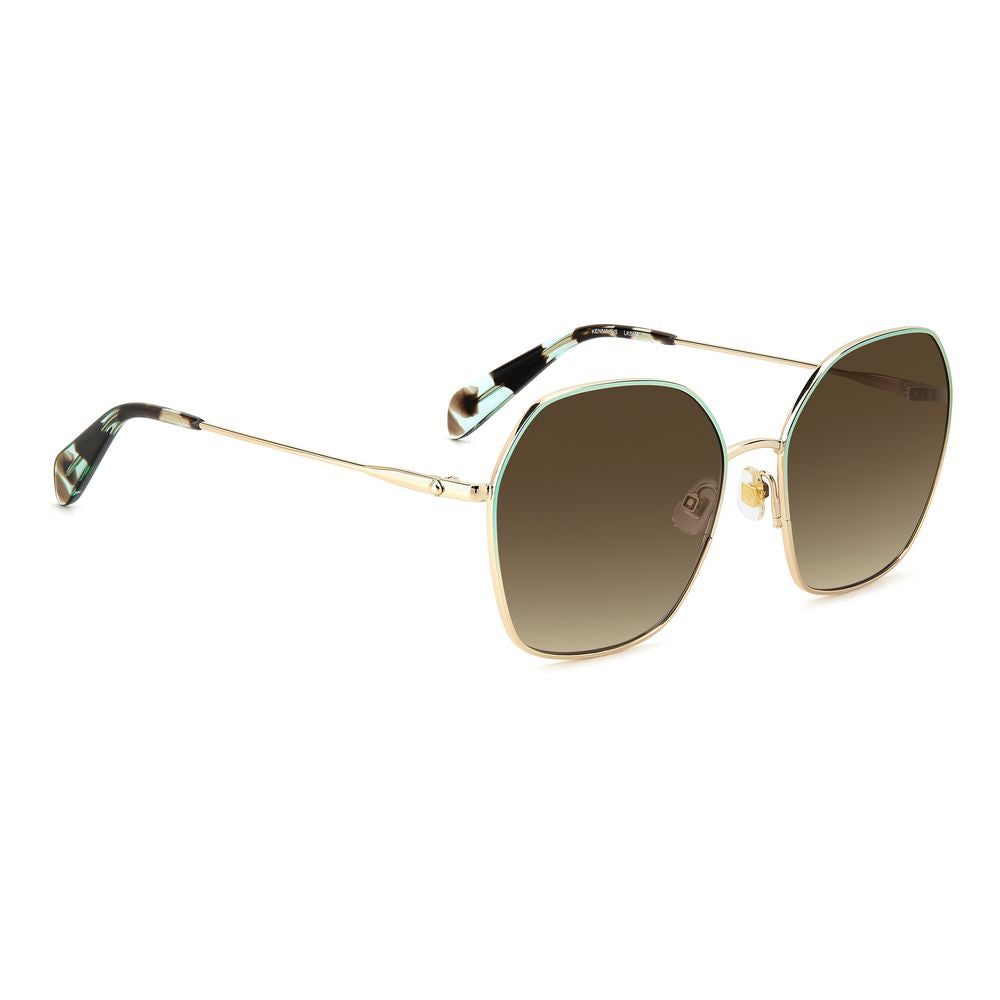 Kate Spade Blaue Metall -Sonnenbrille