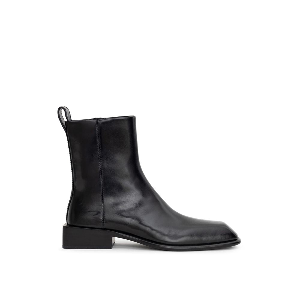 Alexander Wang Schwarzes Leder Boot