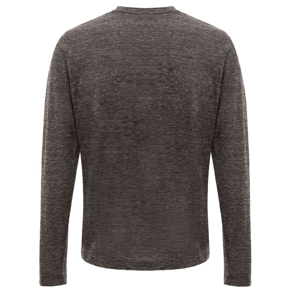 Corneliani Graues Woll-T-Shirt