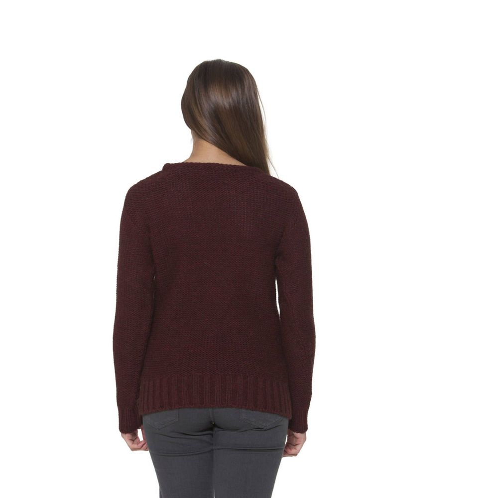 Fred Perry Roter Wollpullover