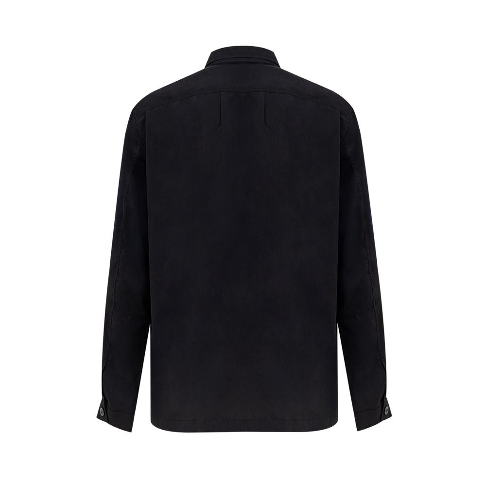 Tom Ford Schwarzes Lyocell -Hemd