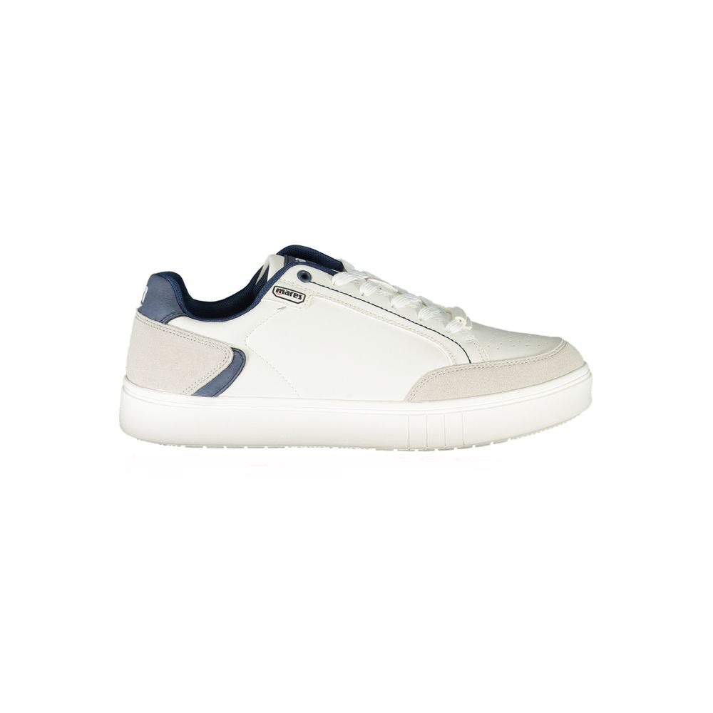 Stuten weiße Polyester Sneaker