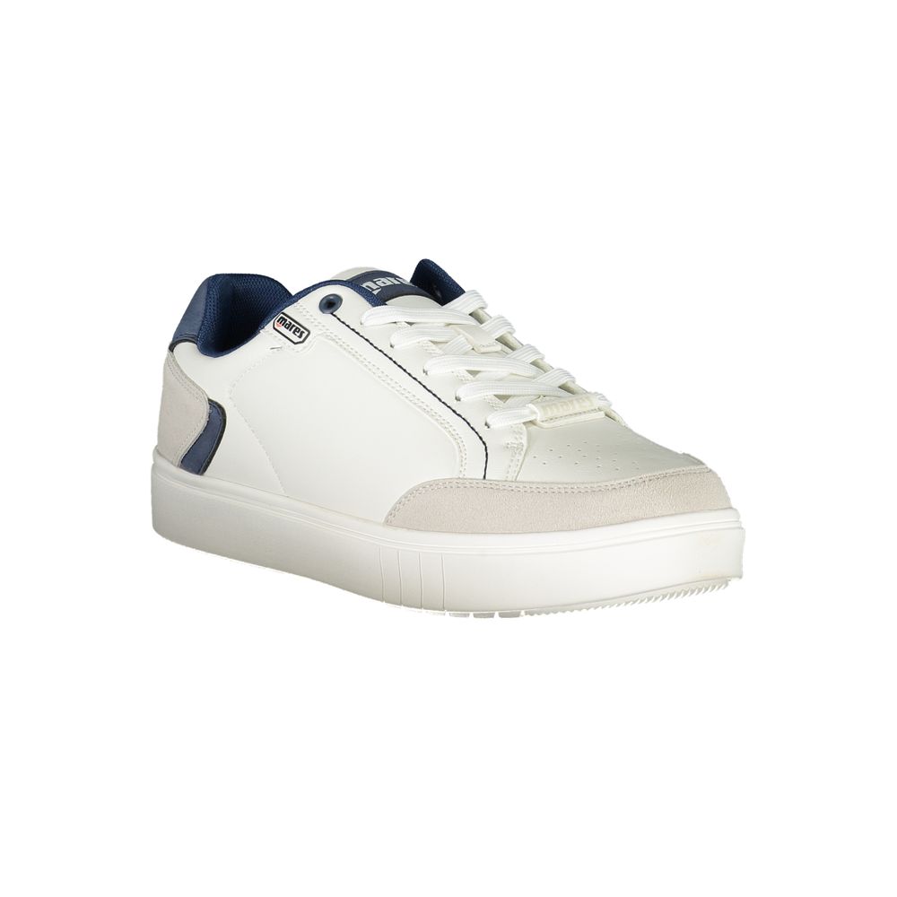 Stuten weiße Polyester Sneaker