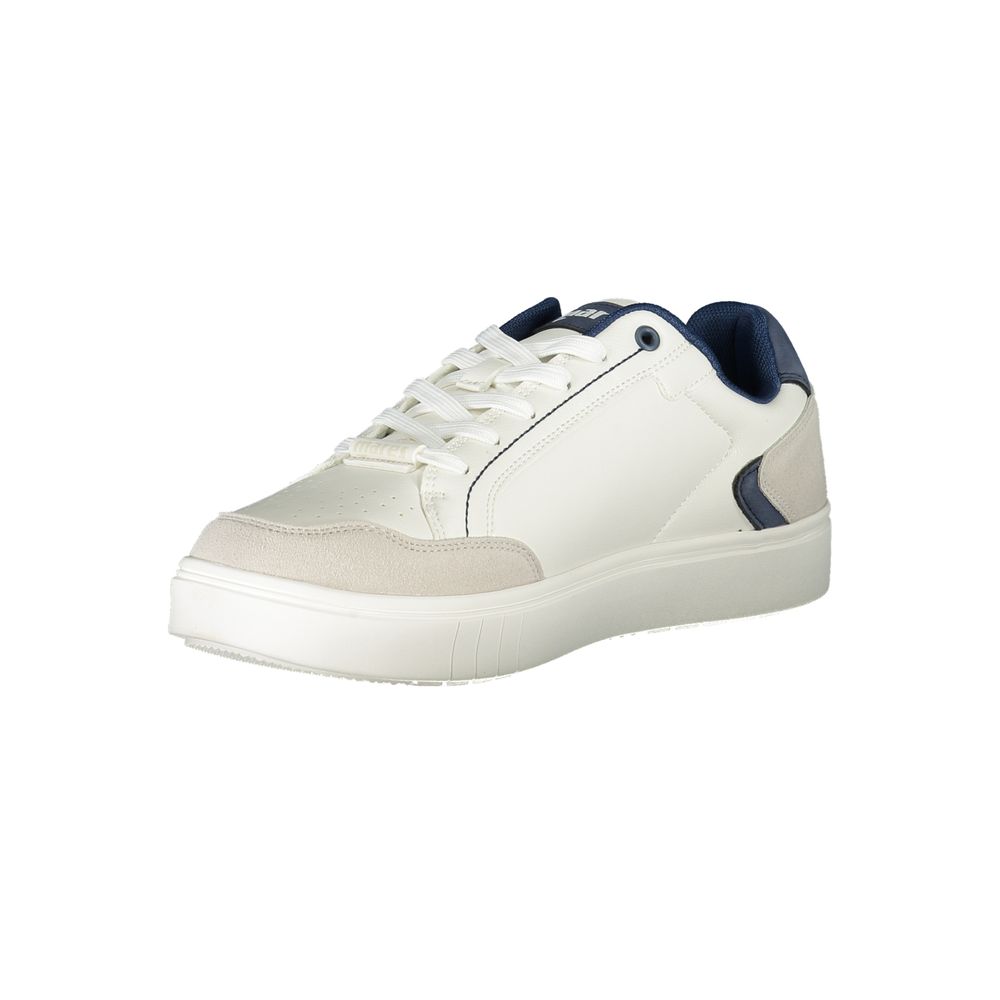 Stuten weiße Polyester Sneaker