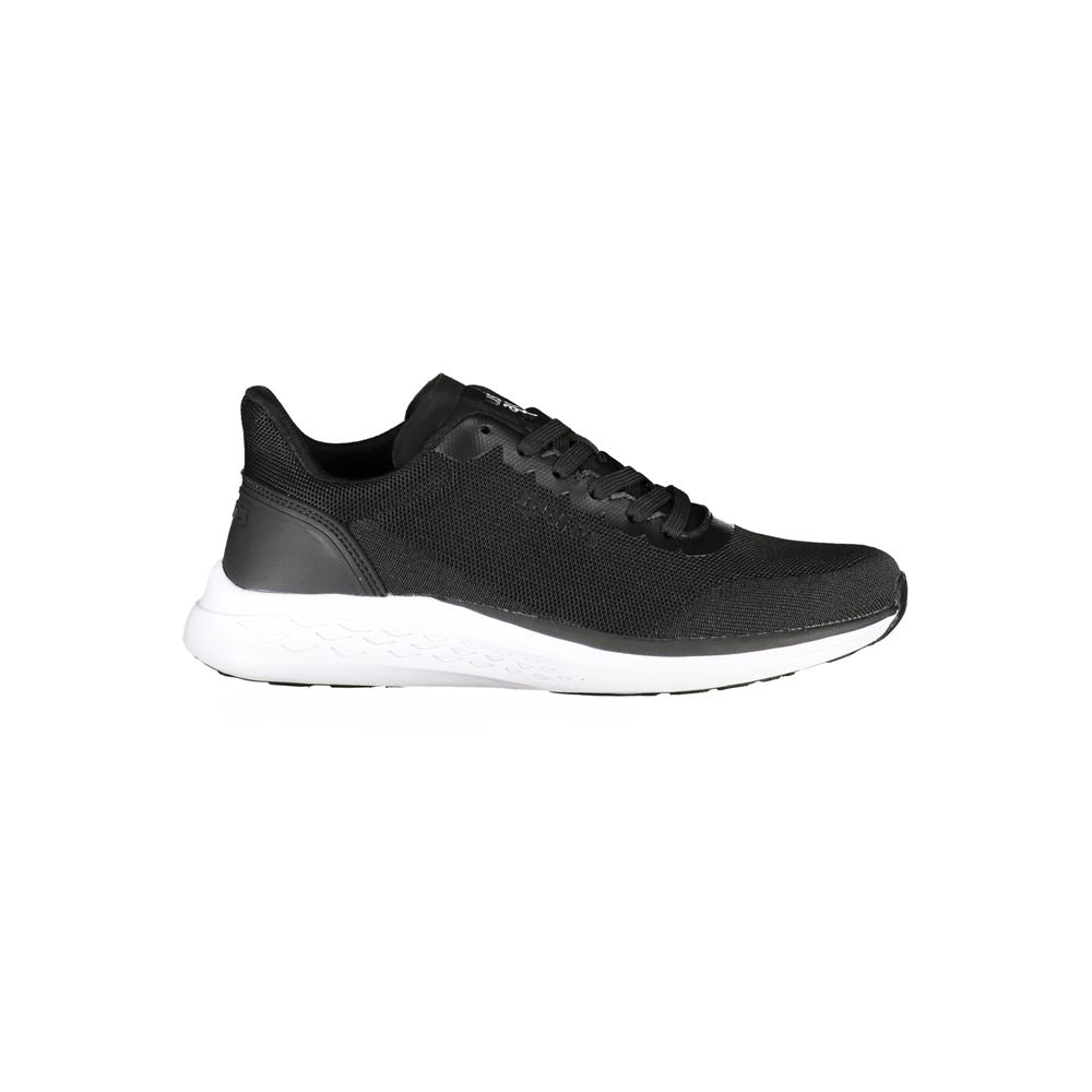 Stuten Black Polyester Sneaker