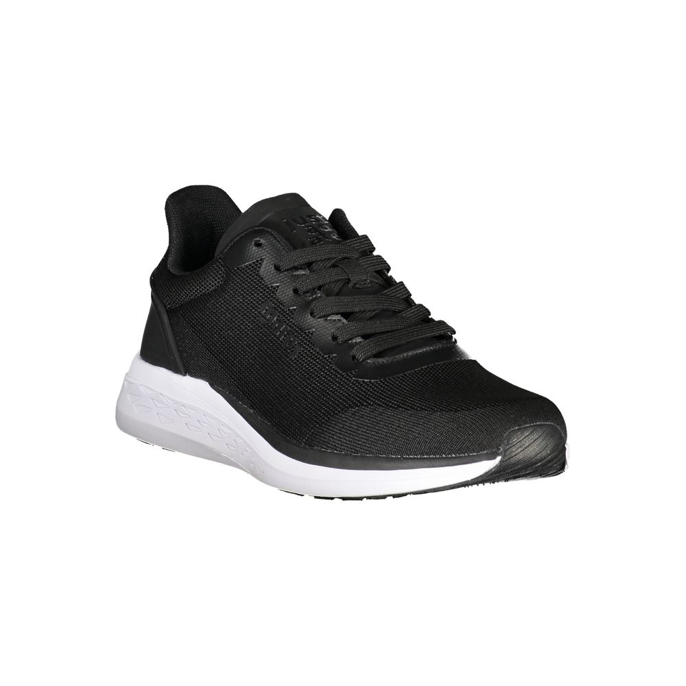 Stuten Black Polyester Sneaker