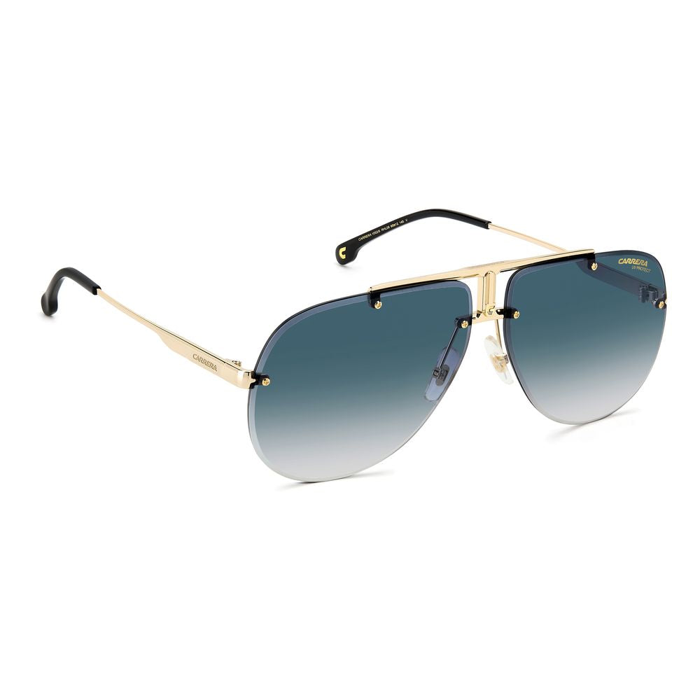 Carrera Schwarze Metall -Sonnenbrille