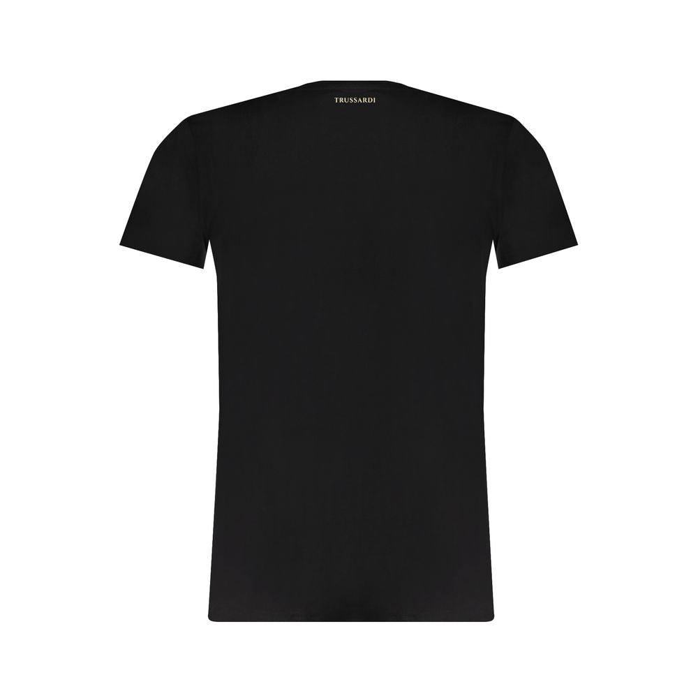 Trussardi Zwart katoenen t-shirt