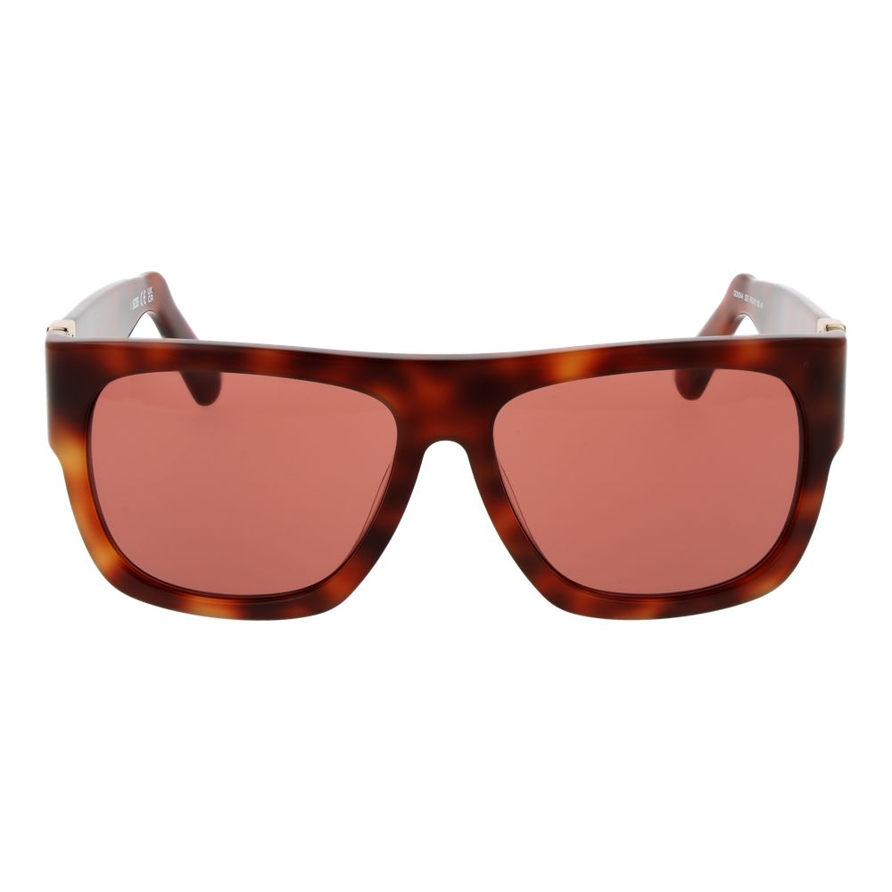 GCDS Brown Unisex Sonnenbrille