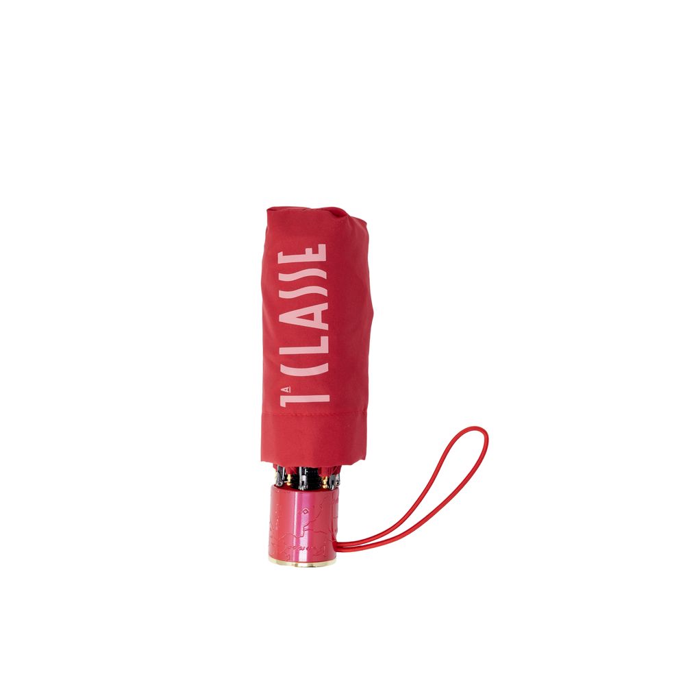 Alviero Martini Prima Classe Red Nylon Regenschirm