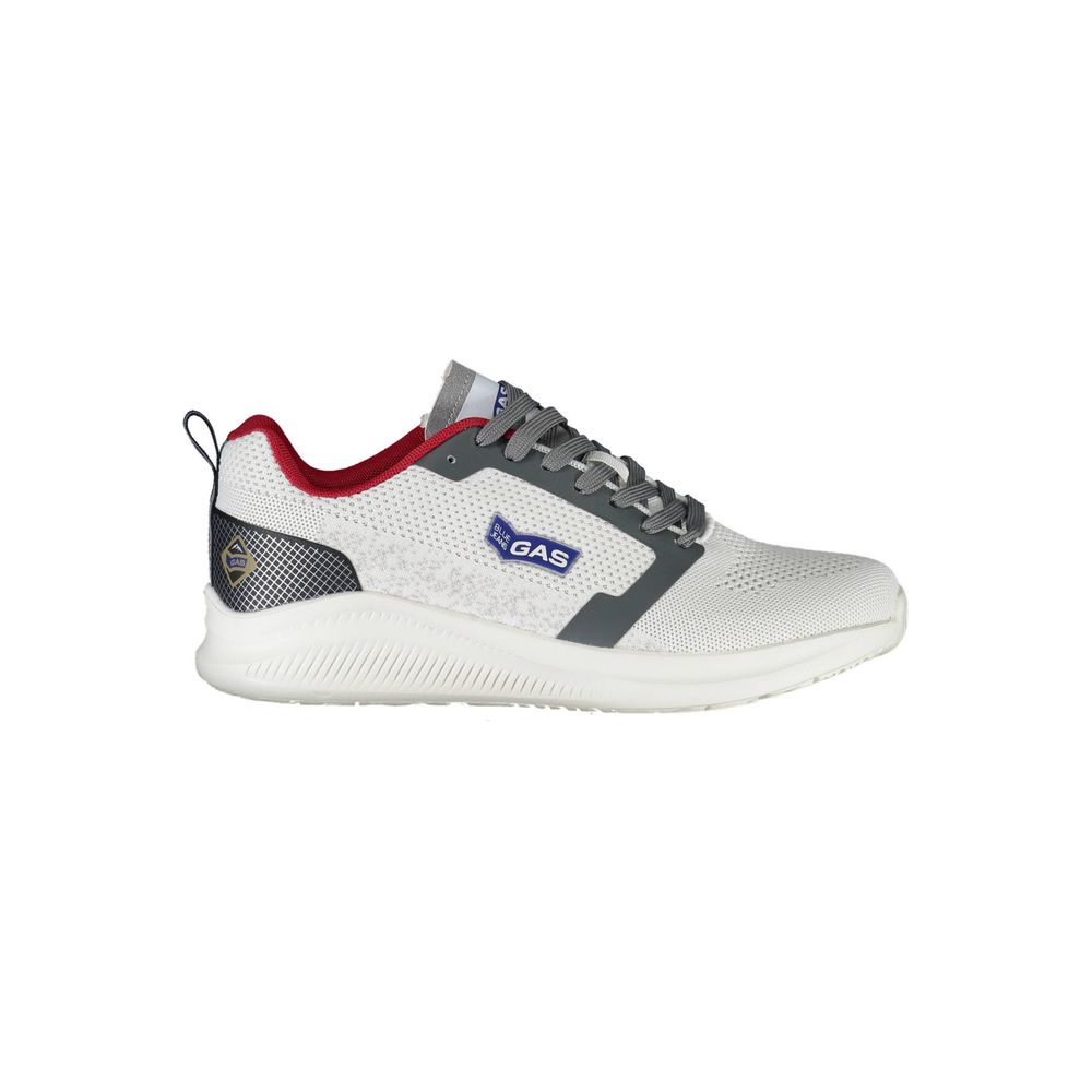 Gas Weißer Polyester Sneaker