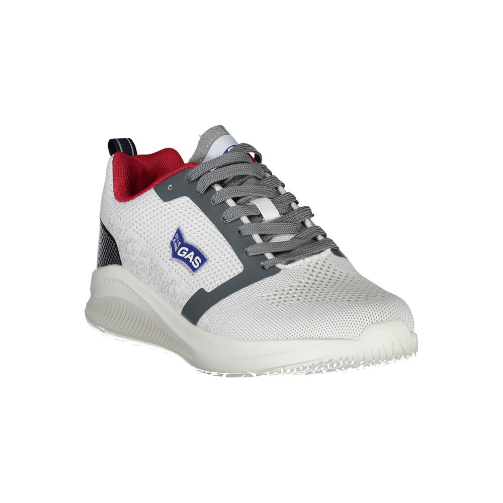 Gas Weißer Polyester Sneaker