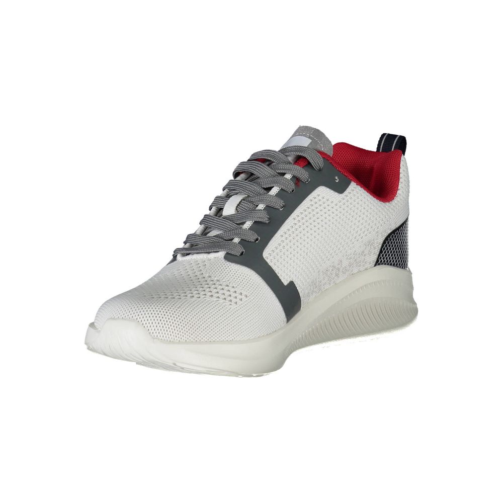 Gas Weißer Polyester Sneaker