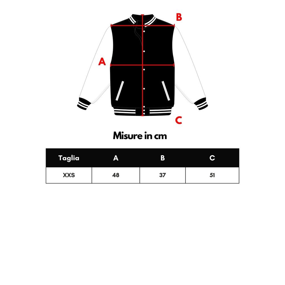 Retrofête Schwarz -Weiß -Baumwolle Blazer