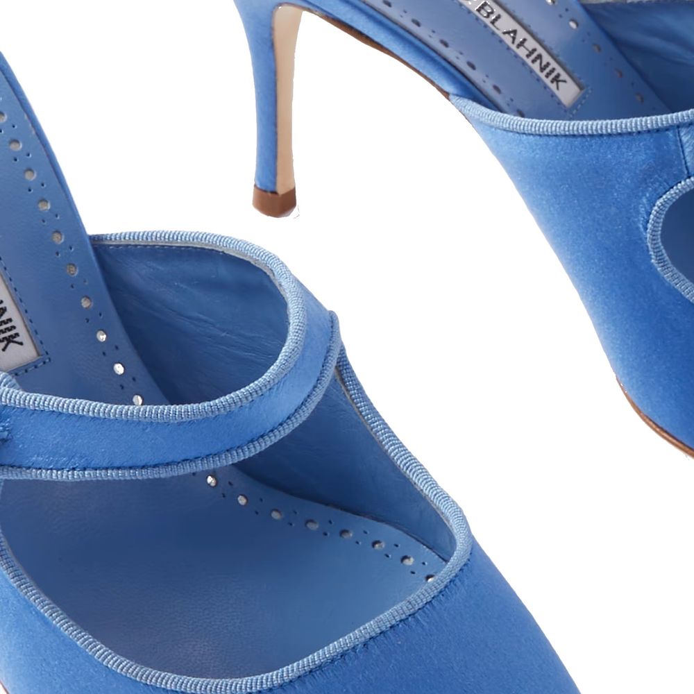 Manolo Blahnik Camparimu Jewel 070 Mules