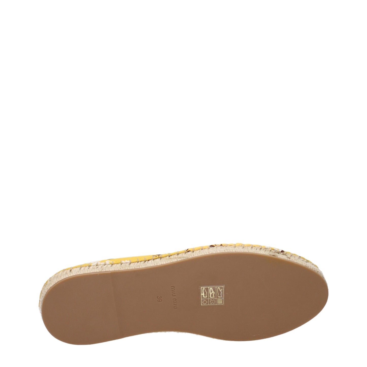 Miu Miu Gelb Espadrilles
