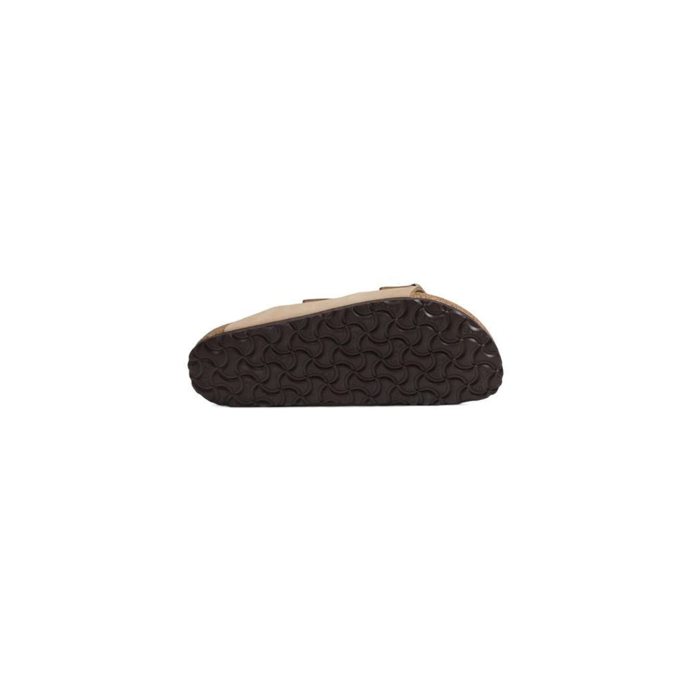 Birkenstock Beige Nubuc Ledersandale