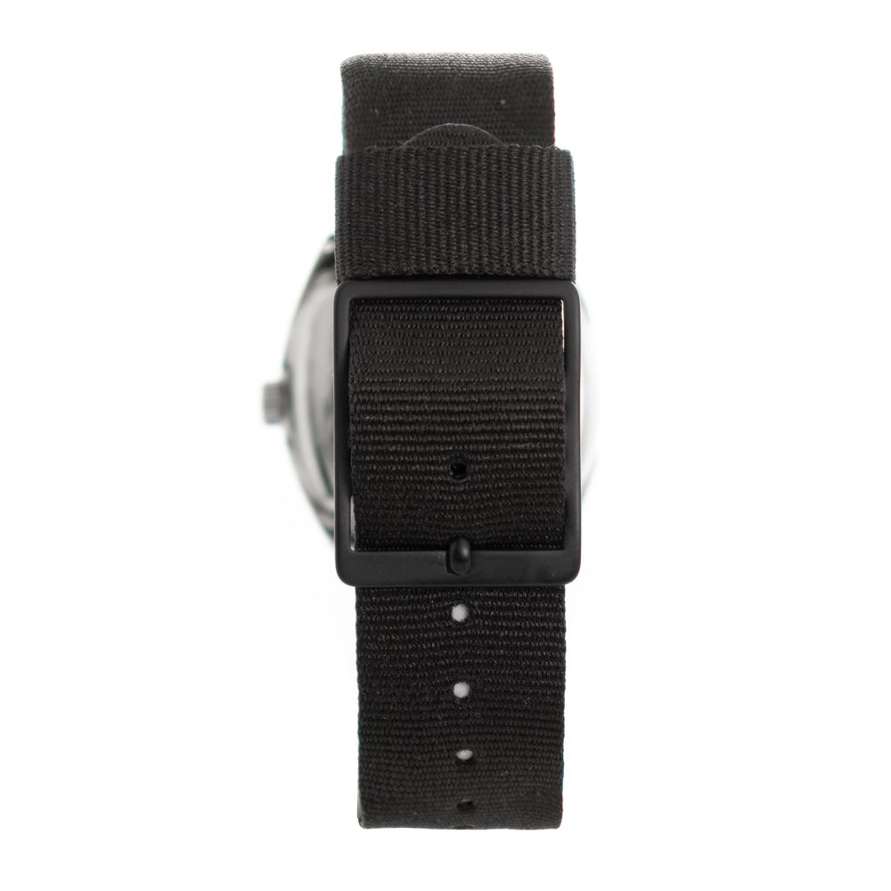 Time Force Schwarze Nylon Uhr