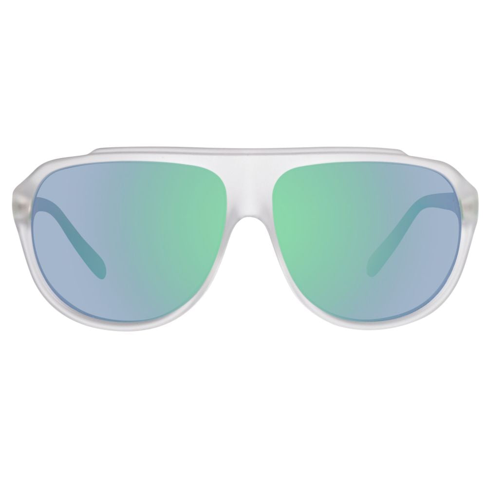 Benetton Blau injizierte Sonnenbrille