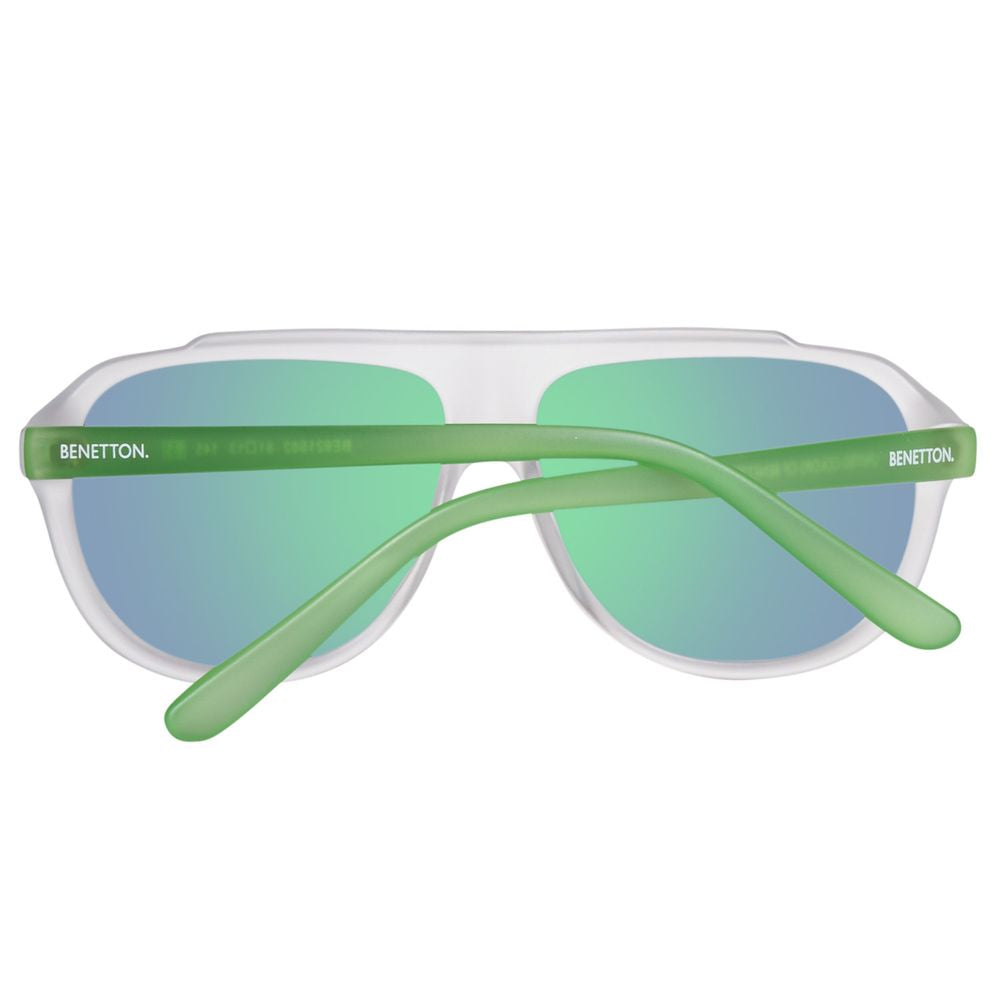 Benetton Blau injizierte Sonnenbrille