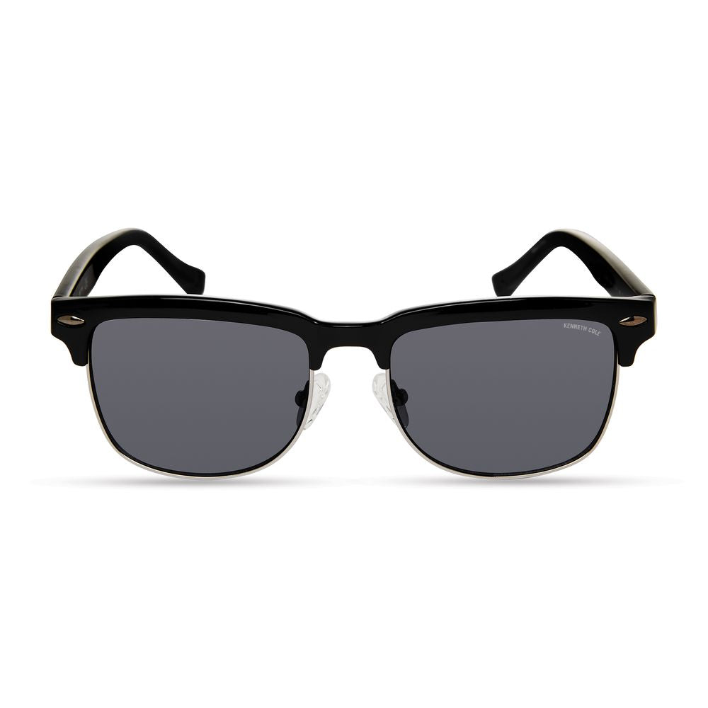 Kenneth Cole Schwarze Acetat -Sonnenbrille