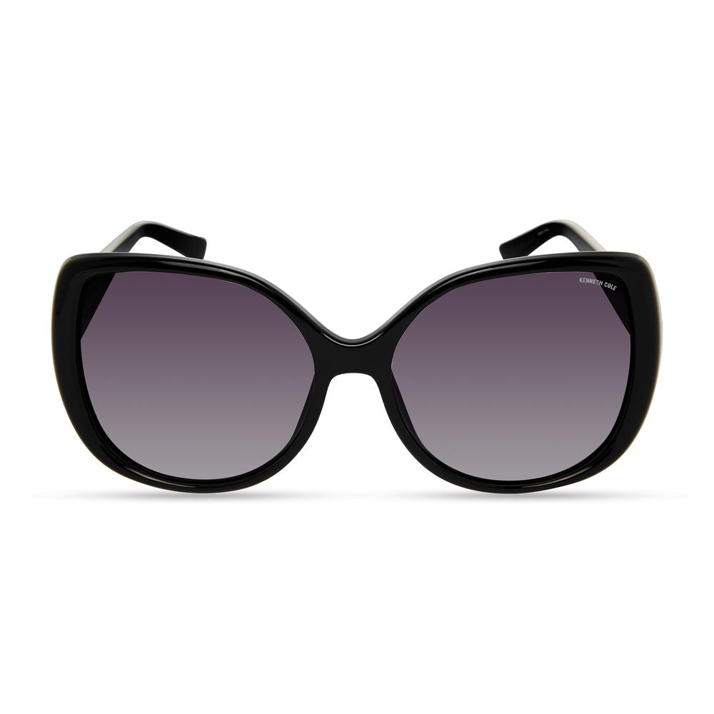 Kenneth Cole Schwarze Harz Sonnenbrille