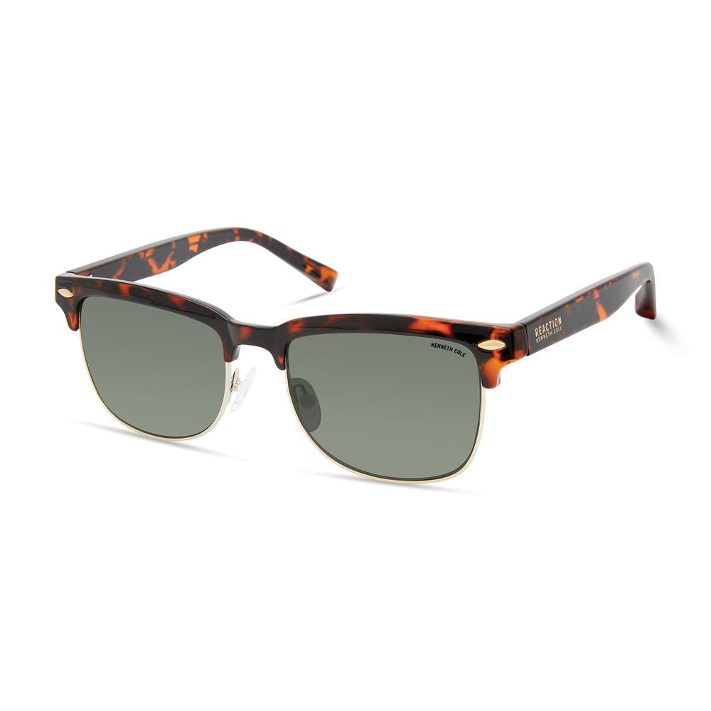 Kenneth Cole Braune Acetat -Sonnenbrille
