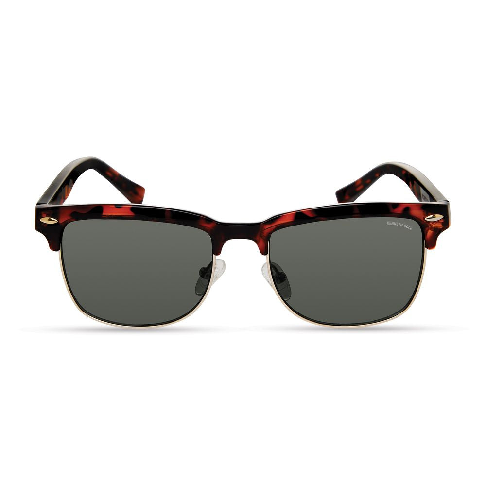 Kenneth Cole Braune Acetat -Sonnenbrille