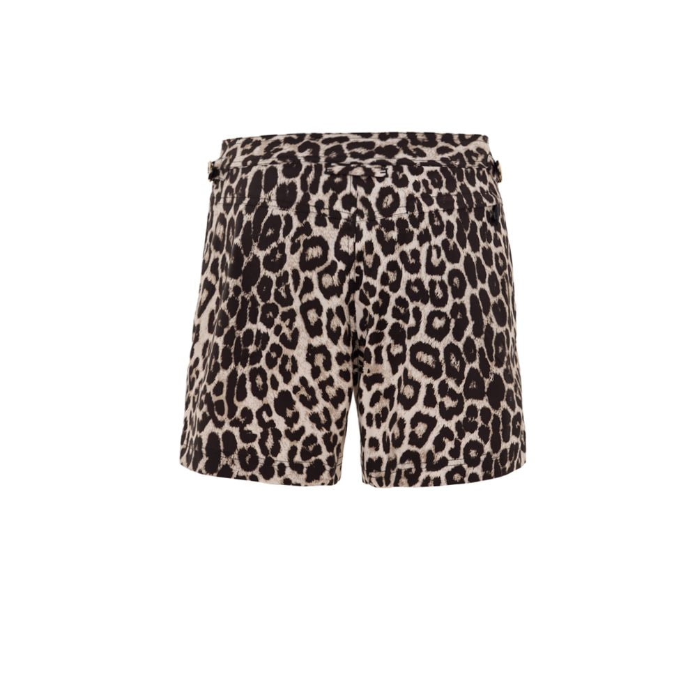 Tom Ford Multicolor -Polyester -Schwimmen kurze hose