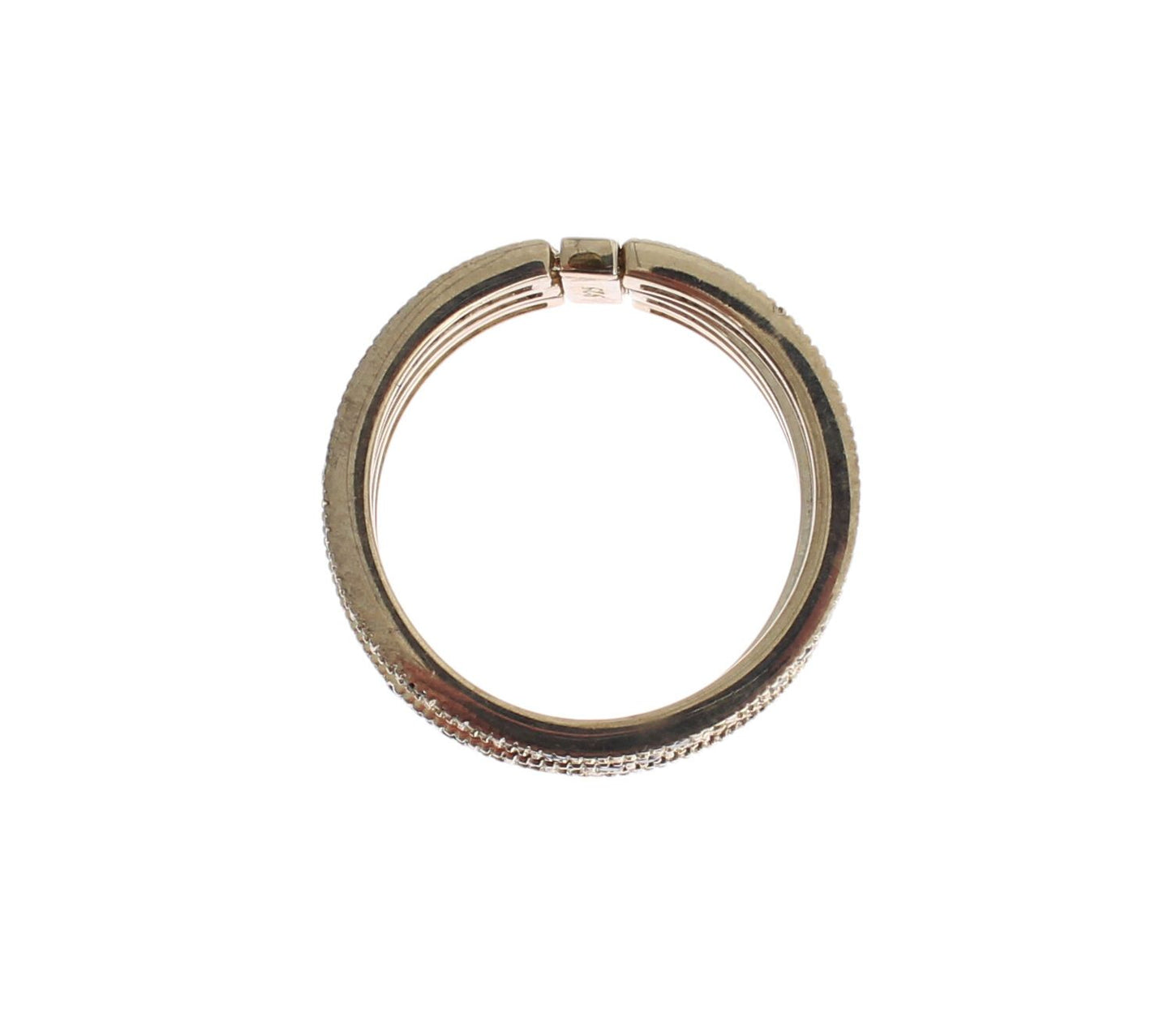 Nialaya Schwarzer CZ 925 Sterling Silber Womens Ring