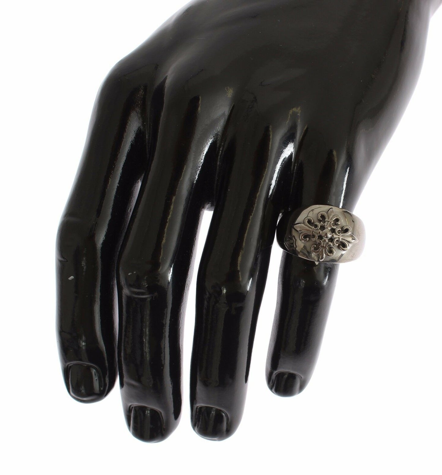 Nialaya Silber 925 Sterling Authentic Crest Ring