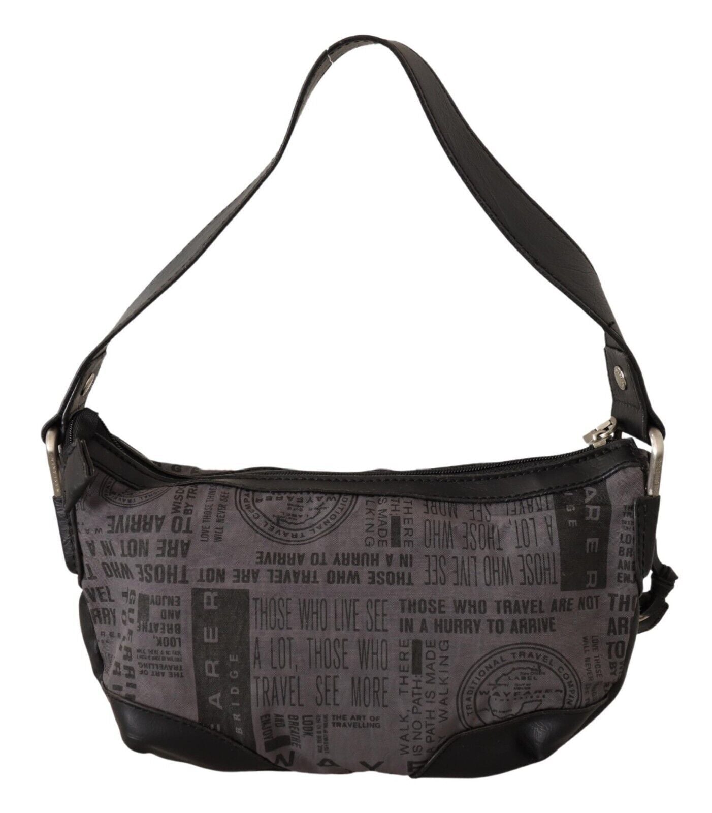 WAYFARER Grau Printed Handtasche Schulterbeteiligung   Tasche