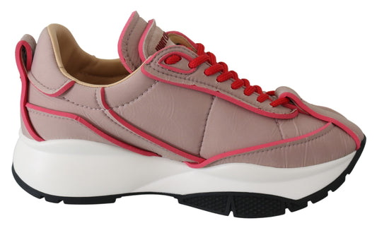 Jimmy Choo Ballett Pink Chic gepolstert Sneakers