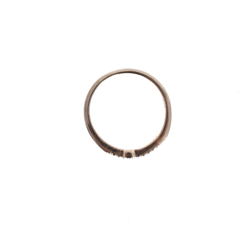 Nialaya Silber CZ Cross 925 Ring