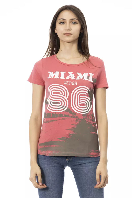 Trussardi Action Multicolor -Baumwolle damen T-Shirt