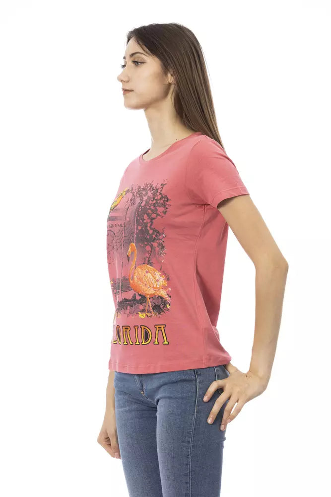 Trussardi Action Multicolor -Baumwolle damen T-Shirt