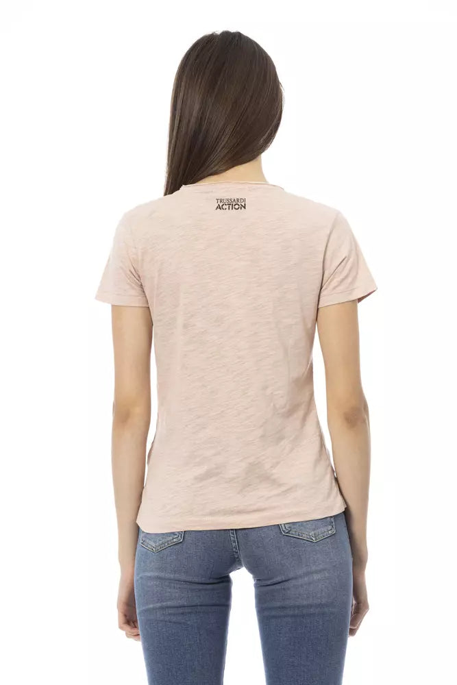 Trussardi Action Multicolor -Baumwolle damen T-Shirt
