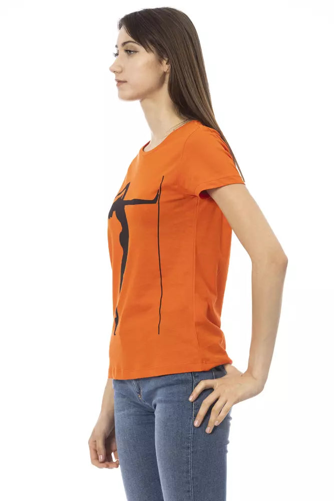 Trussardi Action Orange Baumwolle damen T-Shirt