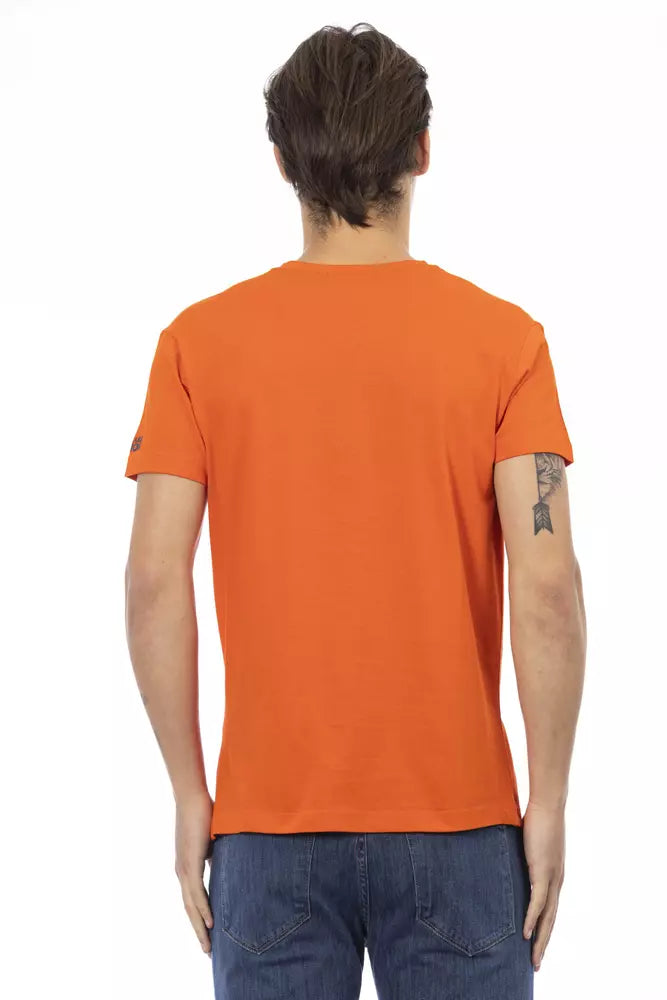 Trussardi Action Orange Baumwolle herren T-Shirt