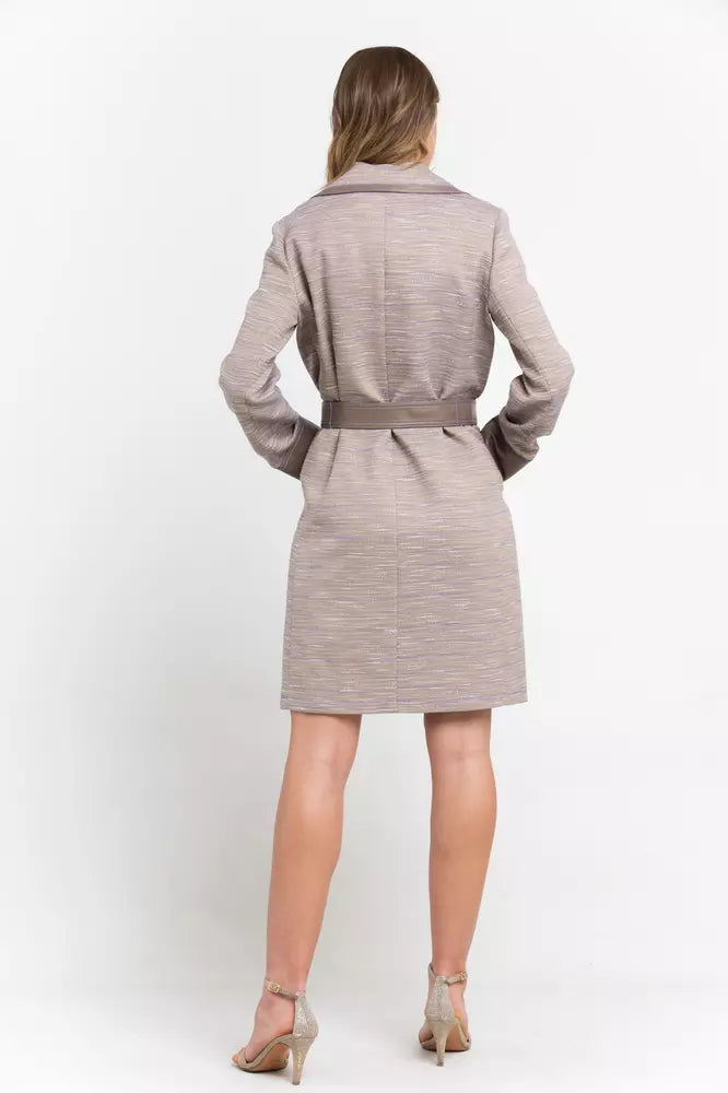 Trussardi Beige Baumwolle damen Mantel
