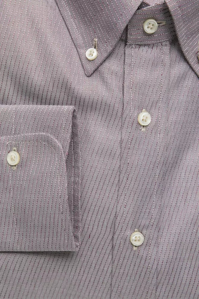 Robert Friedman Beige Baumwolle herren Hemd