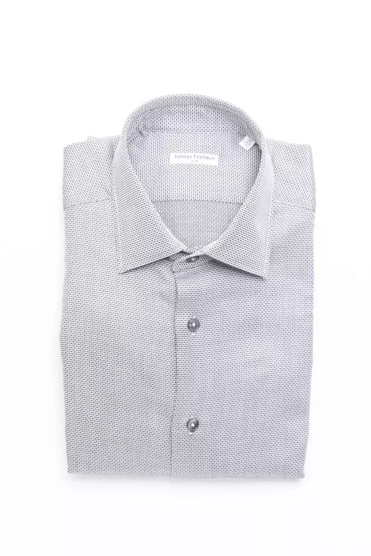 Robert Friedman Beige Baumwolle herren Hemd