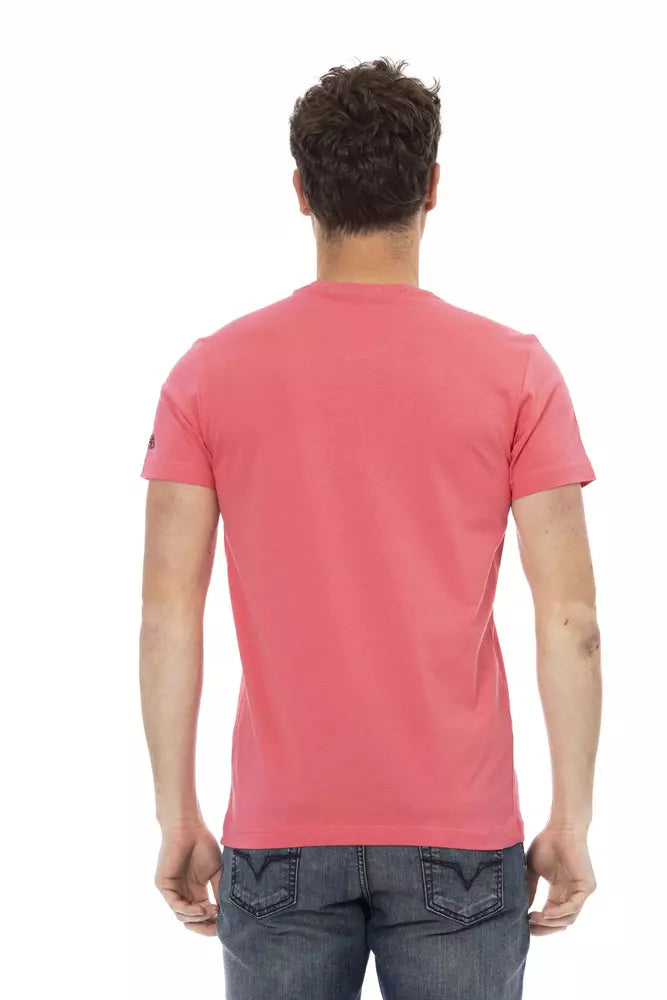 Trussardi Action Multicolor -Baumwolle herren T-Shirt