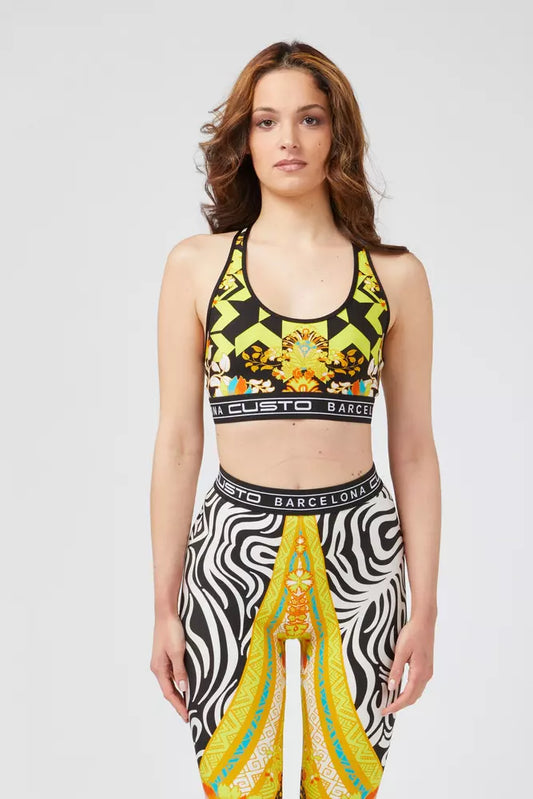 Custo Barcelona Gelbes Polyamid damen Spitze