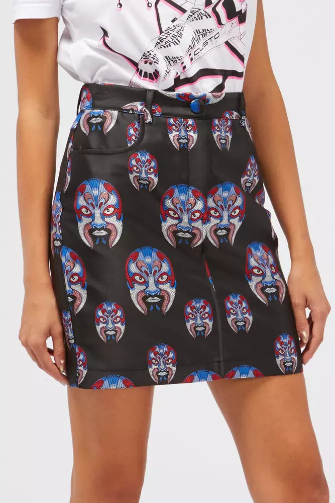 Custo Barcelona Schwarzer Polyester damen Rock