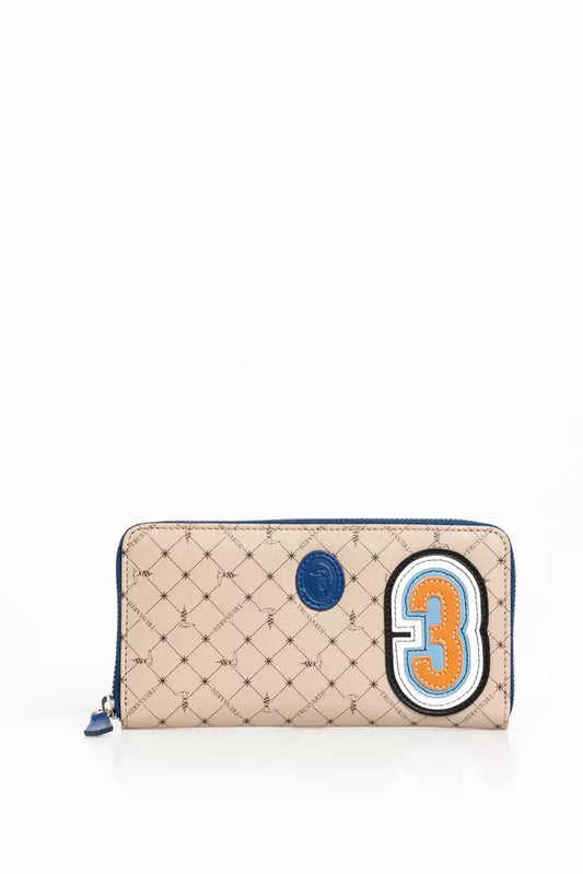 Trussardi Beige Leder herren Geldbörse