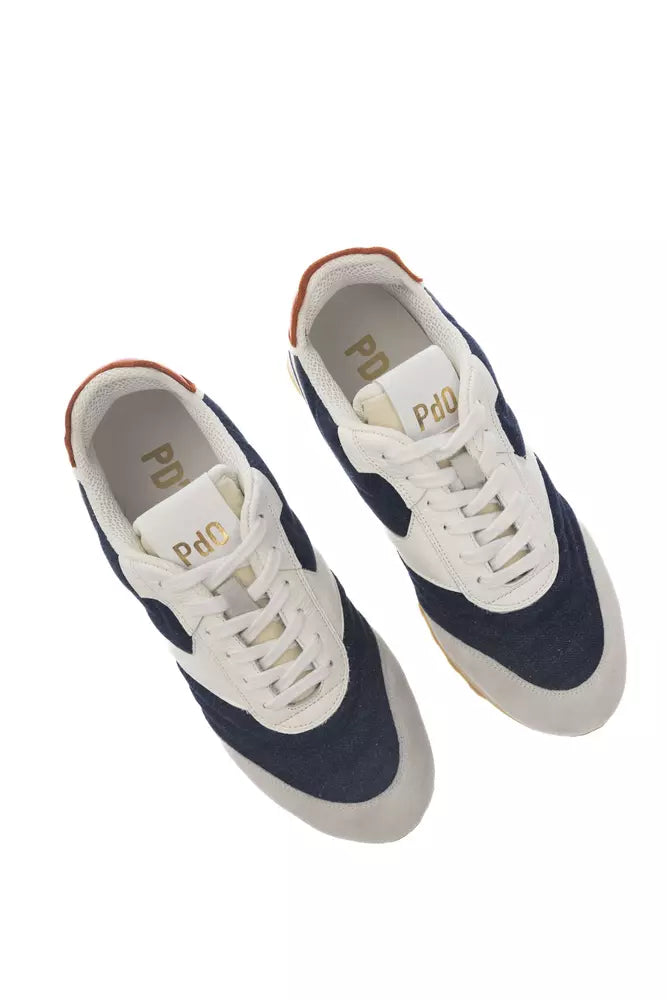 Pantofola d'Oro Multicolored Lace-Up Sneaker mit Gummisohle