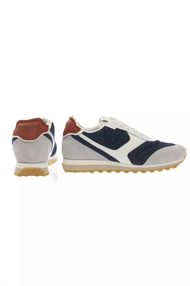 Pantofola d'Oro Multicolored Lace-Up Sneaker mit Gummisohle